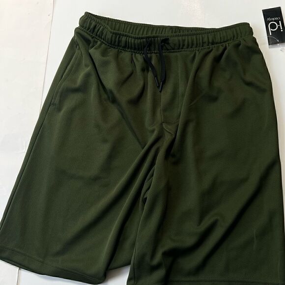New ID Ideology Men's Mesh Break Shorts Green Size Medium - Picture 7 of 7